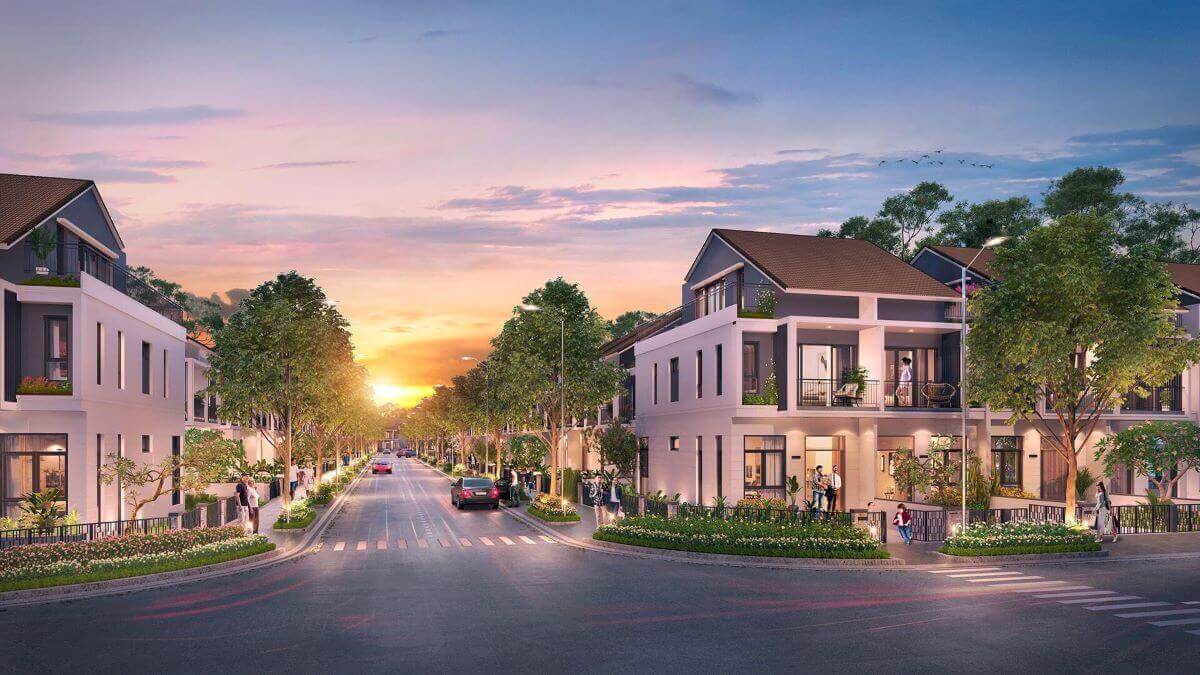 Sapphire Parkview - Phân khu đẹp nhất dự án Gem Sky World 8 Nhà phố dự án Gem Sky World