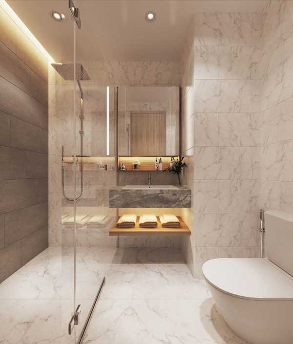 HT PEARL 28 HT Pearl phòng tắm