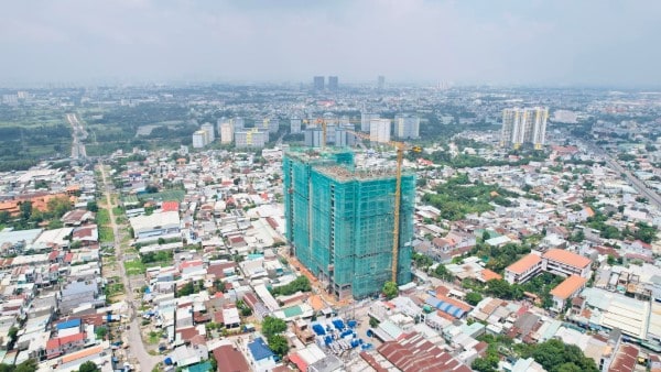 HT PEARL 38 Tiến độ căn hộ HT Pearl