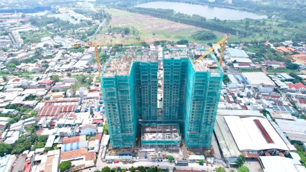 HT PEARL 36 Tiến độ căn hộ HT Pearl