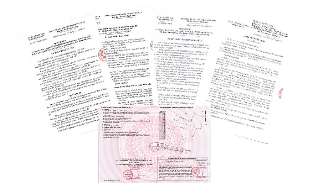 BCONS CITY 30 Pháp lý dự án Bcons City