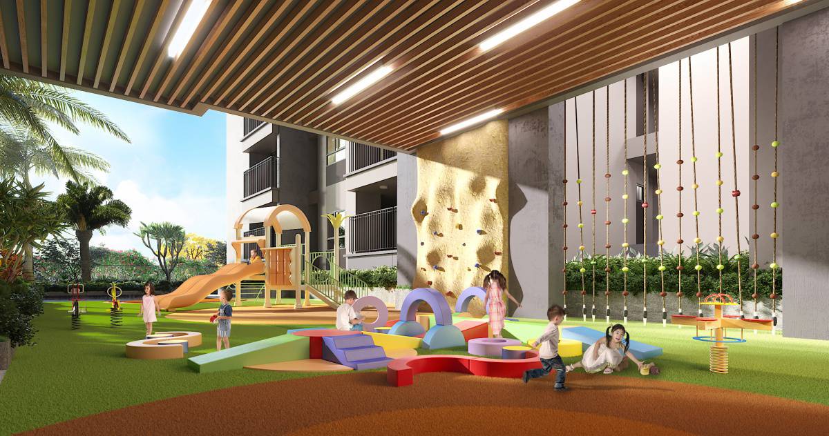 OPAL BOULEVARD 37 Khu vui chơi trẻ em ngoài trời - Tiện ích căn hộ Opal Boulebvard